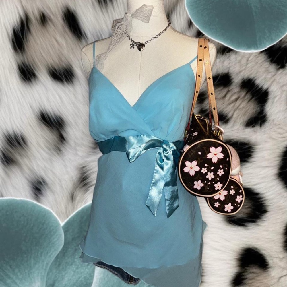 Y2K babydoll cami top